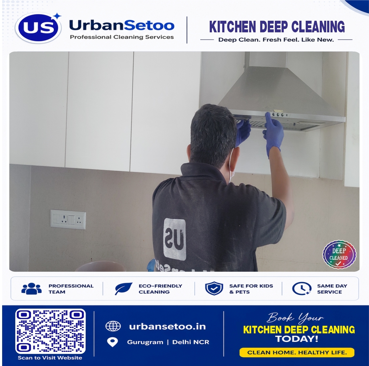 Kitchen Deep Cleaning Service